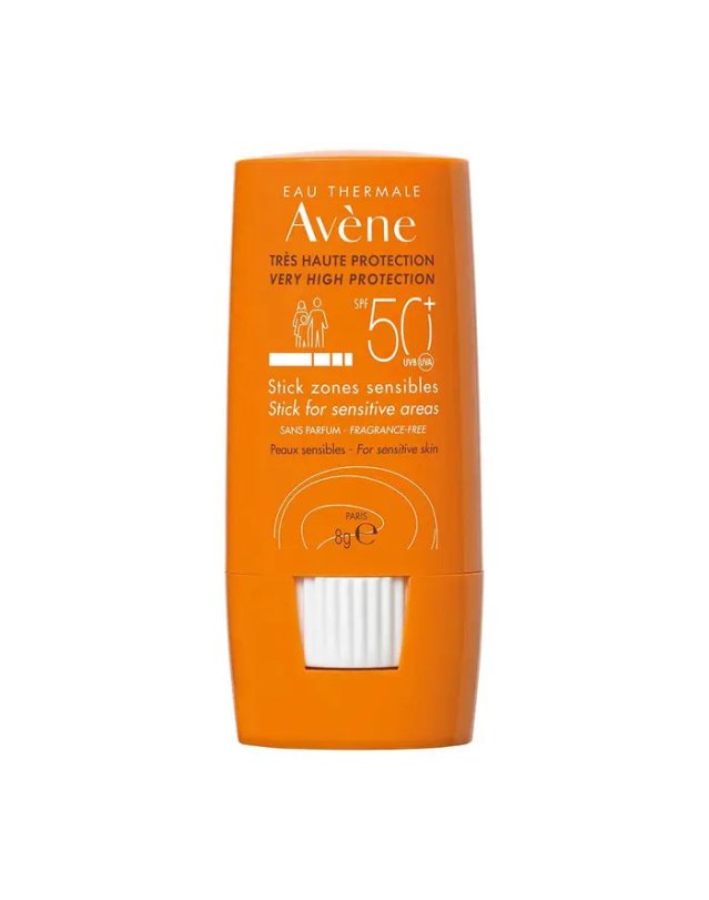 Stick Solare Zone Sensibili SPF50+ 8g &ndash; Alta Protezione