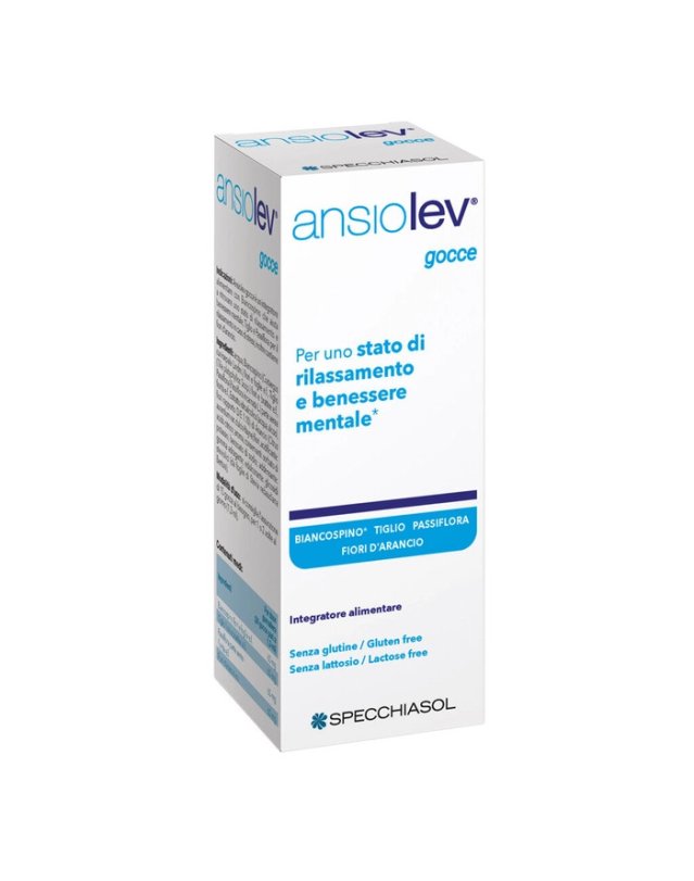 Ansiolev Gocce 20 ml - Rilassamento e Benessere Mentale Ansiolev Gocce 20 ml - Rilassamento e Benessere Mentale