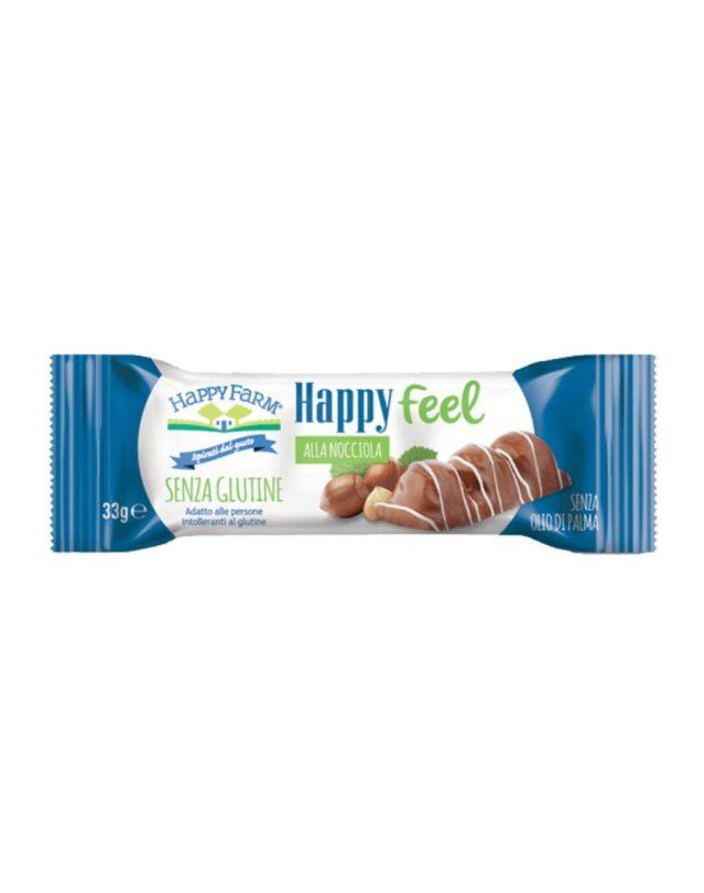 Happy Feel Wafer Nocciola 30g &ndash; Snack Senza Glutine
