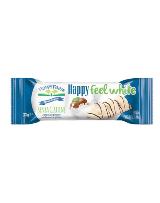 Happy Feel White Wafer 30g Cioccolato Bianco Senza Glutine