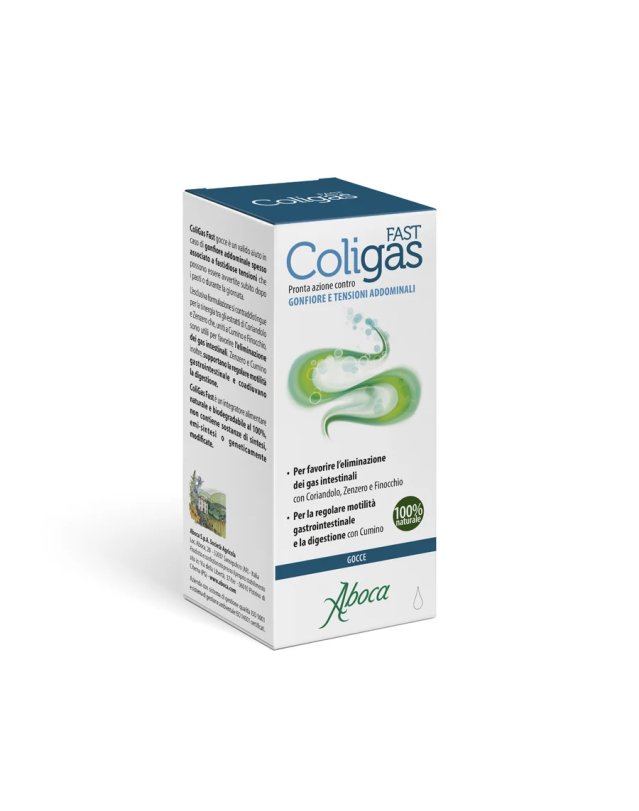 Coligas Fast Gocce 75ml &ndash; Gonfiore e Gas Intestinali