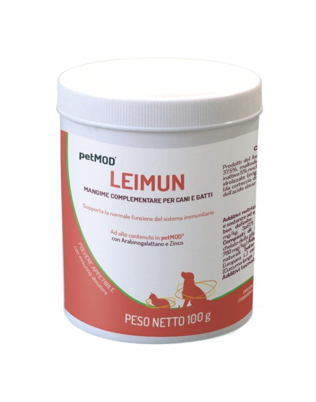 Petmod Leimun 100g - Supporto Immunitario Cani e Gatti Petmod Leimun 100g - Supporto Immunitario Cani e Gatti