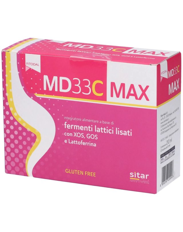 MD33 C Max 21 bustine - Fermenti Lattici e Flora Intestinale