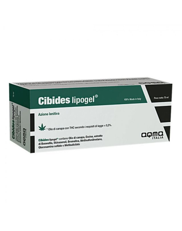 Cibides Lipogel 75ml &ndash; Sollievo Muscolare e Articolare con CBD