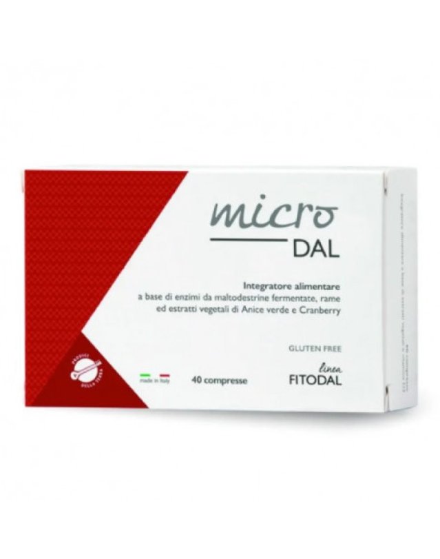Microdal 40 Compresse - Funzionalità vie Urinarie e Intestinale Microdal 40 Compresse - Funzionalità vie Urinarie e Intestinale