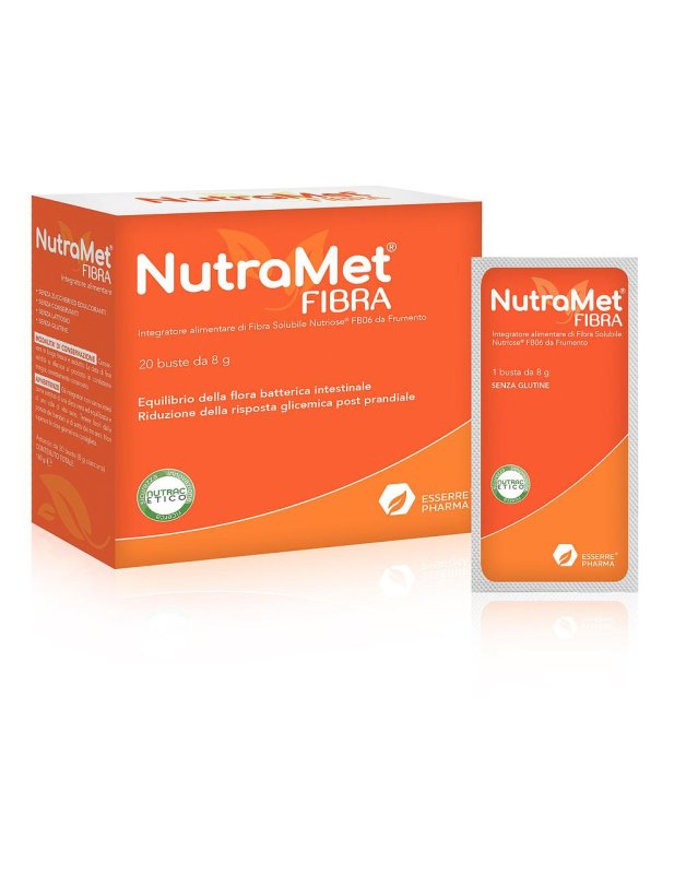 Nutramet Fibra 20 Bustine – Regolarità Intestinale e Transito Nutramet Fibra 20 Bustine – Regolarità Intestinale e Transito