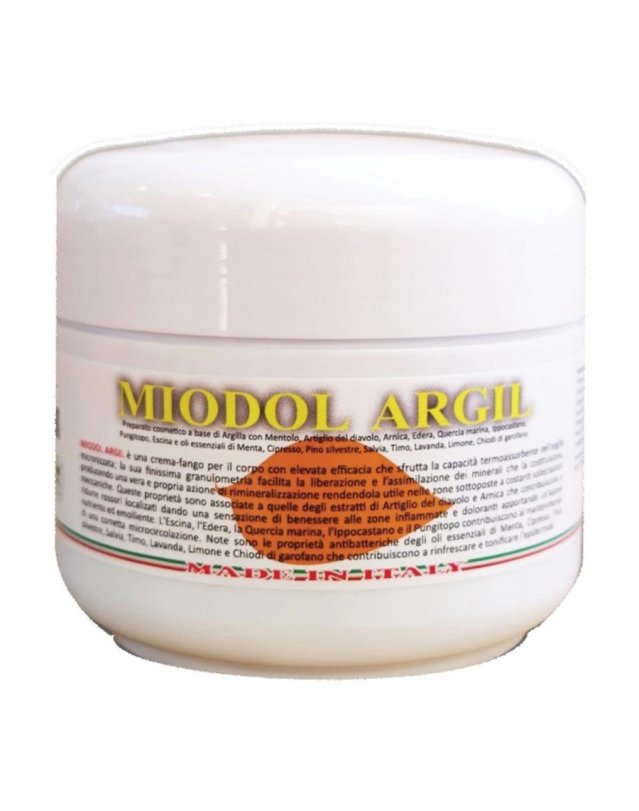 Miodol Argil Crema Fango 250ml - Benessere Muscolare