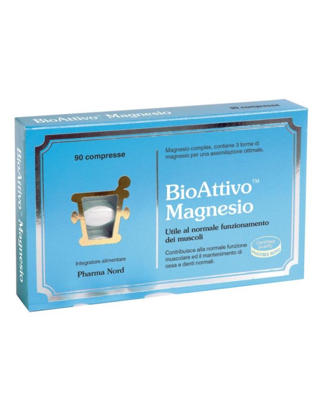 BioAttivo Magnesio 90 Compresse - Funzione Muscolare BioAttivo Magnesio 90 Compresse - Funzione Muscolare