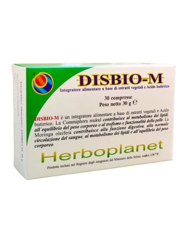 Disbio-M 30 Compresse - Per Metabolismo e Digestione
