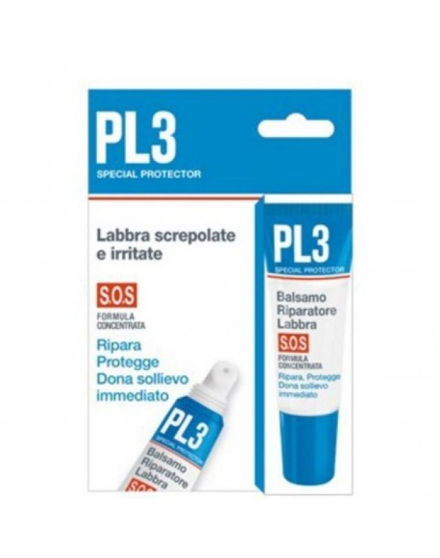 Balsamo Labbra Riparatore SOS PL3 7,5ml - Labbra Screpolate e Irritate