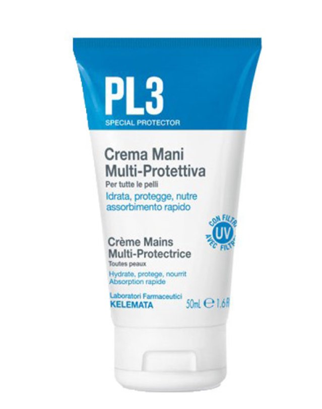 Crema Mani Multi Protettiva PL3 50 ml - Idratazione Quotidiana