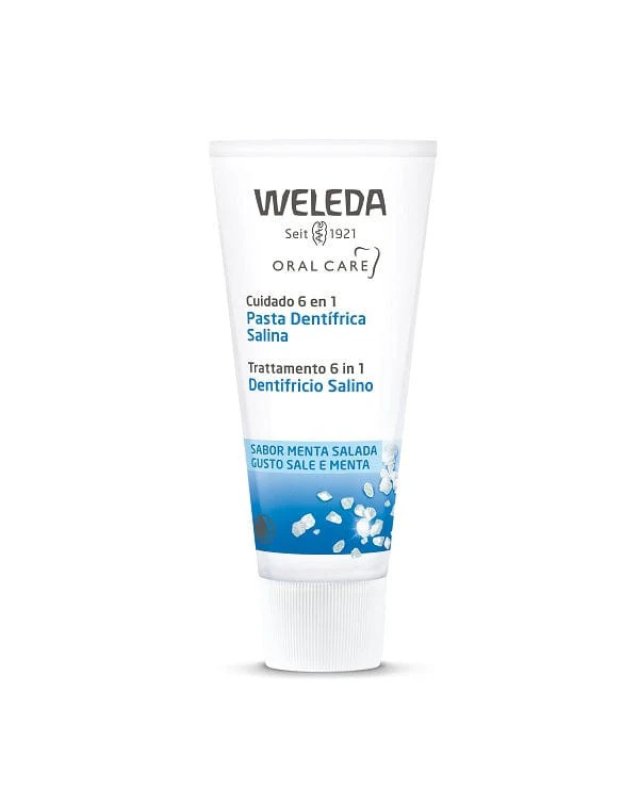 Dentifricio Salino al Sale e Menta 75ml &ndash; Denti e Gengive Sane