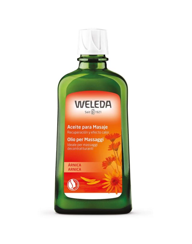 Olio Massaggi Arnica Weleda 200ml - Decontratturante Muscolare Olio Massaggi Arnica Weleda 200ml - Decontratturante Muscolare