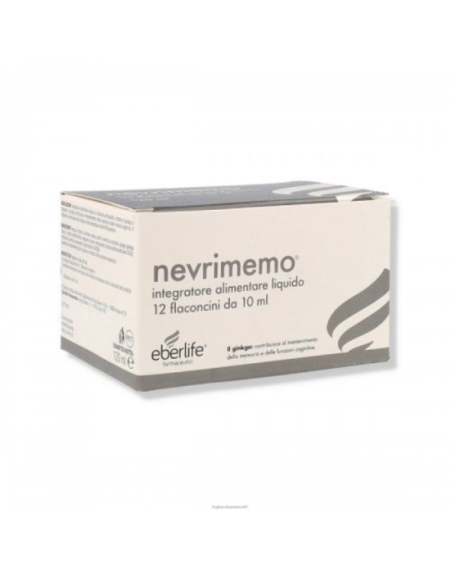 Eberlife Nevrimemo Integratore Memoria 12 Flaconcini