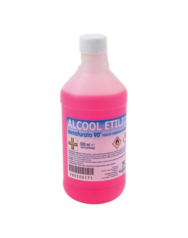 Alcool Etilico Denaturato 500 ml - Disinfettante e Detergente