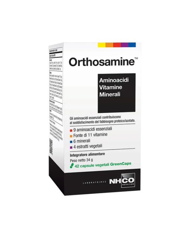 Orthosamine 42 Capsule – Aminoacidi Vitamine e Minerali Orthosamine 42 Capsule – Aminoacidi Vitamine e Minerali