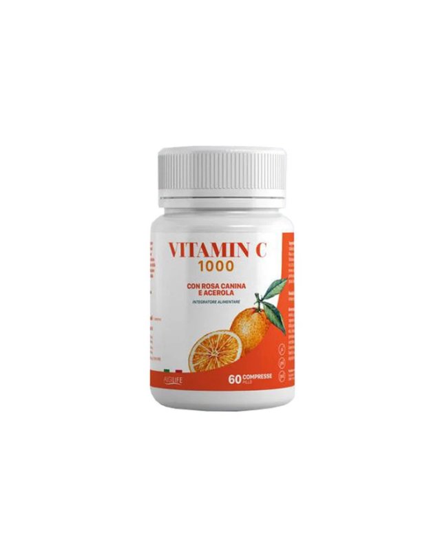 Vitamina C 1000 Algilife 60 Cpr - Sistema Immunitario e Antiossidante Vitamina C 1000 Algilife 60 Cpr - Sistema Immunitario e Antiossidante