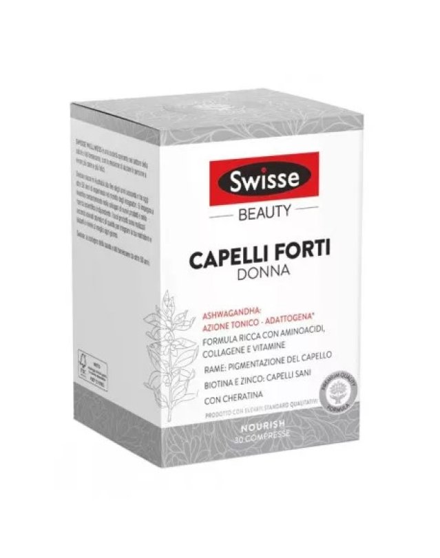 Capelli Forti Donna Swisse 30cpr - Forza e Resistenza
