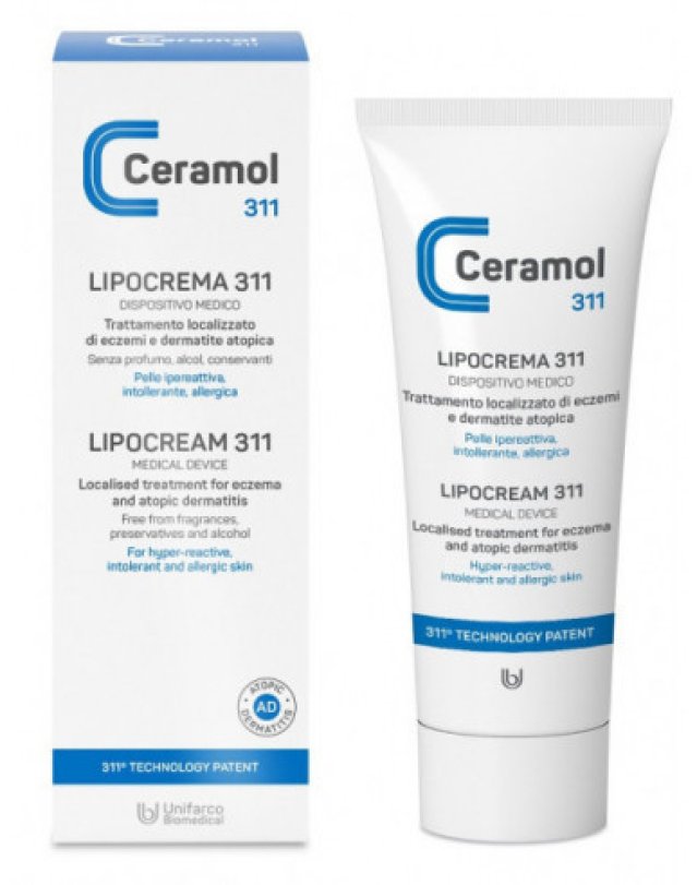Ceramol Lipocrema 311 100ml - Pelle Secca e Atopica Ceramol Lipocrema 311 100ml - Pelle Secca e Atopica