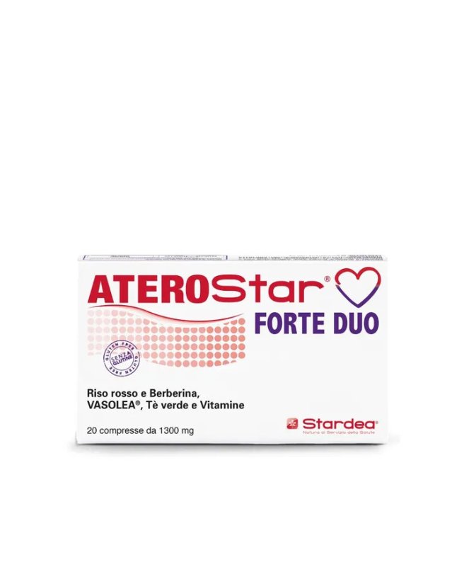 Aterostar Forte Duo 20 Cpr - Benessere Cardiovascolare Aterostar Forte Duo 20 Cpr - Benessere Cardiovascolare