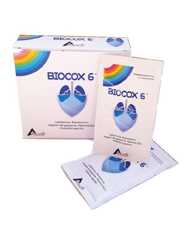 Biocox 6 Afandi, 20 bustine - Sistema Immunitario e Probiotico Biocox 6 Afandi, 20 bustine - Sistema Immunitario e Probiotico