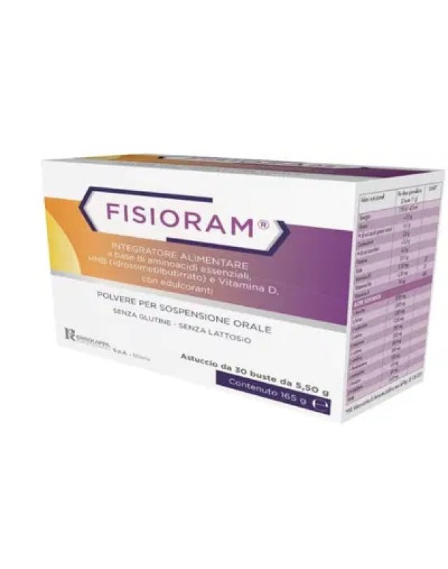 Fisioram 30 Bustine - Supporto Muscolare con Vitamina D Fisioram 30 Bustine - Supporto Muscolare con Vitamina D