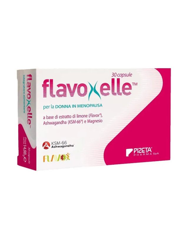 Flavoxelle 30 Capsule - Menopausa e Benessere Donna Flavoxelle 30 Capsule - Menopausa e Benessere Donna