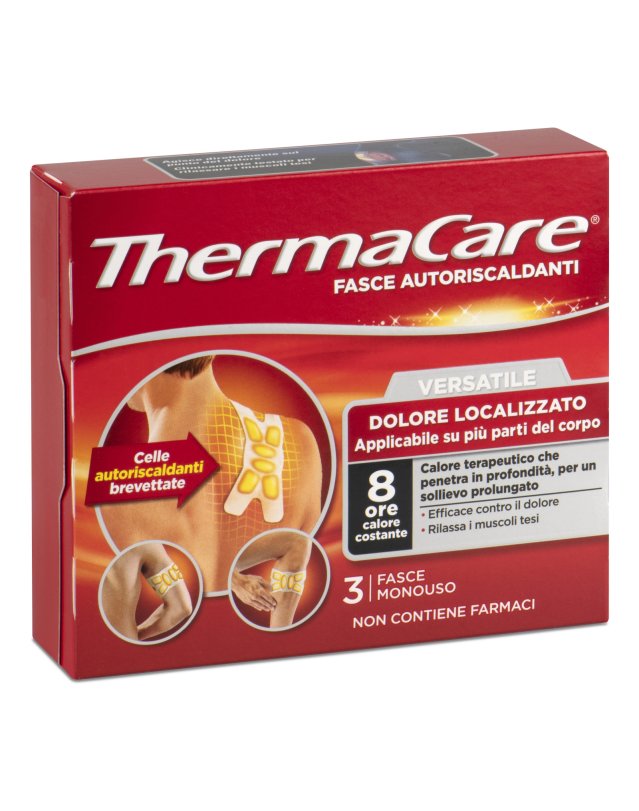 Fasce Autoriscaldanti Versatile Thermacare, 3 pz - Dolori Muscolari Fasce Autoriscaldanti Versatile Thermacare, 3 pz - Dolori Muscolari