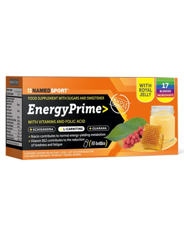 Energy Prime 10 flaconcini - Energia e Sistema Immunitario
