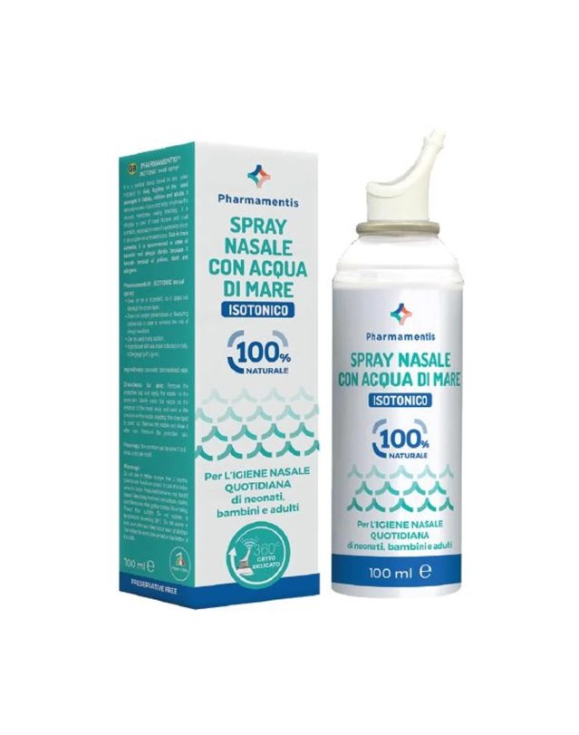 Spray Nasale Isotonico 100 ml - Igiene Nasale e Mucosa Idrata