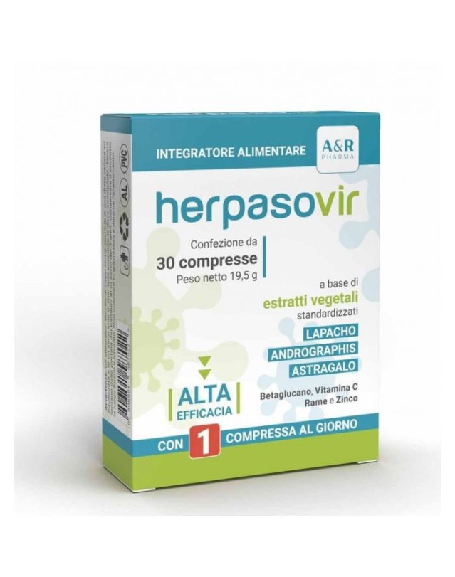 Herpasovir 30 Cpr - Difese Immunitarie e Infiammazioni Herpasovir 30 Cpr - Difese Immunitarie e Infiammazioni