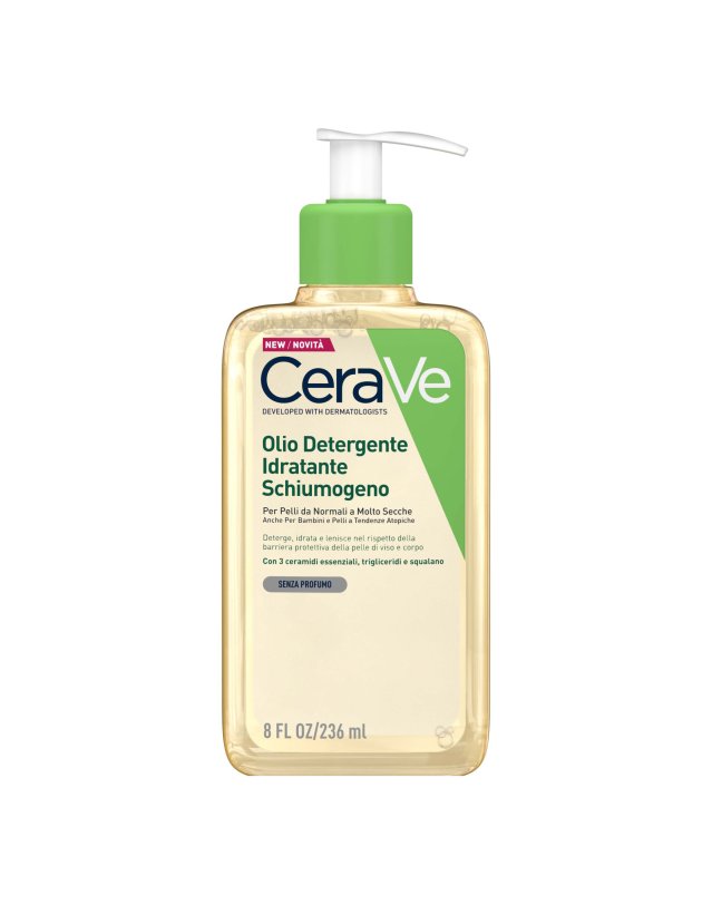 Olio Detergente Idratante 236ml - Per Pelli Sensibili e Atopiche