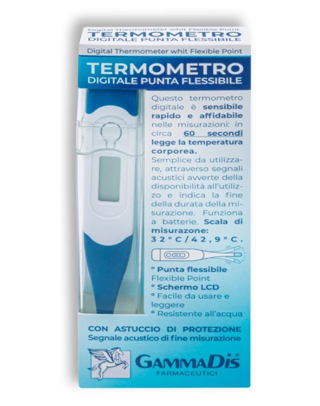 Termometro Digitale Gammadis Flexi con Custodia Protettiva
