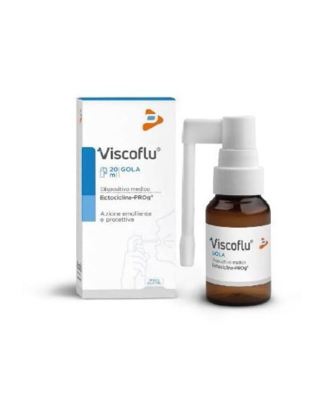 Viscoflu Gola 20ml - Emolliente e Protettivo per Infiammazioni Viscoflu Gola 20ml - Emolliente e Protettivo per Infiammazioni