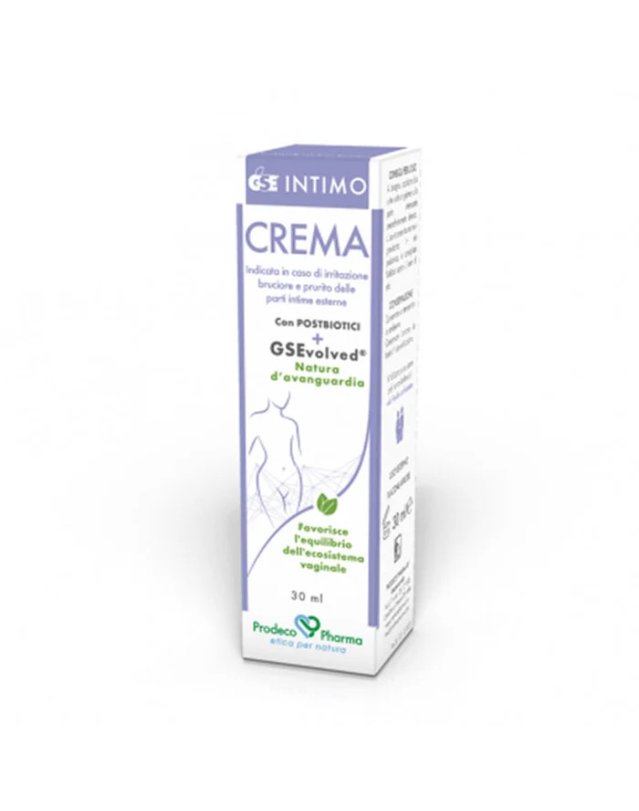 GSE Intimo Crema 30ml - Irritazione, Bruciore e Prurito GSE Intimo Crema 30ml - Irritazione, Bruciore e Prurito