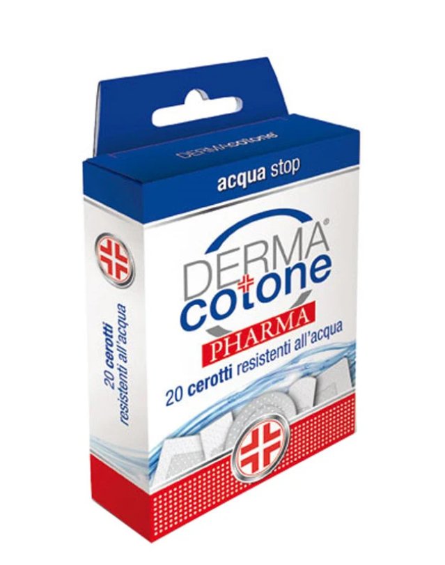 Cerotti Dermacotone Pharma Resistenti all'Acqua 20 Pezzi