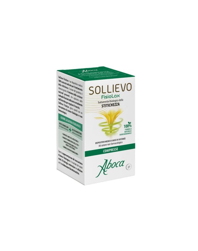 Sollievo FisioLax 27 Cpr - Stitichezza e Transito Intestinale