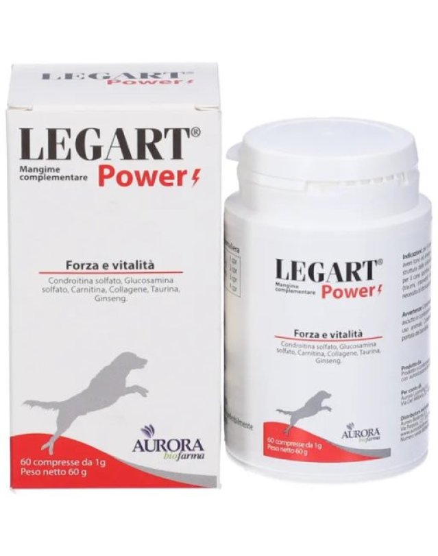 Aurora Biofarma Legart Power 60 Compresse per Cani