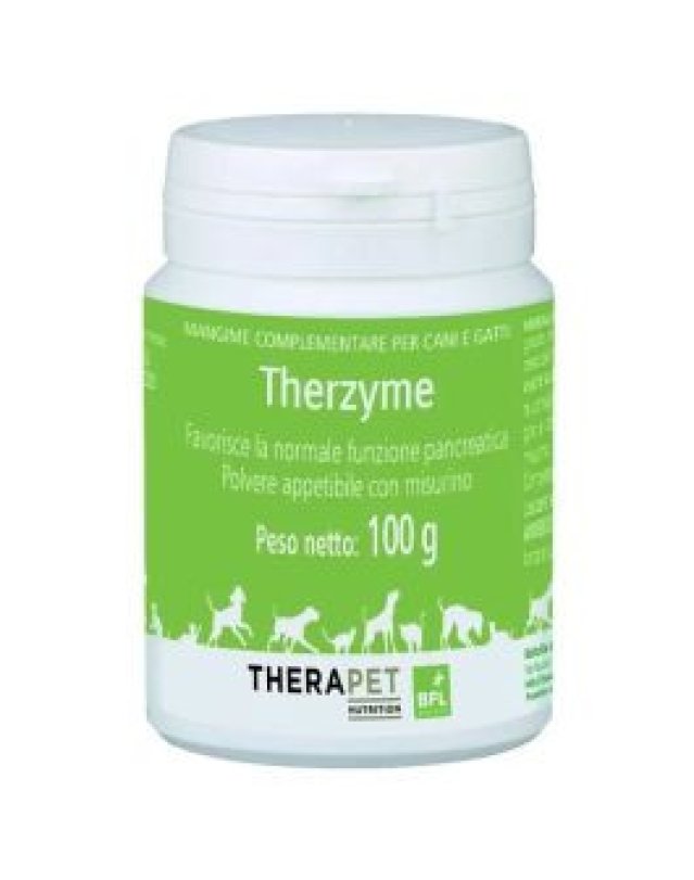 Therzyme Polvere 100g - Supporto Pancreas Cani e Gatti Therzyme Polvere 100g - Supporto Pancreas Cani e Gatti