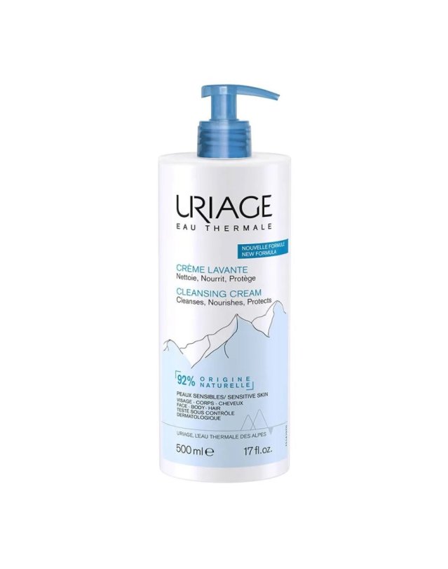 Crema Lavante Uriage 500ml - Detergente Delicato per Viso e Corpo Crema Lavante Uriage 500ml - Detergente Delicato per Viso e Corpo