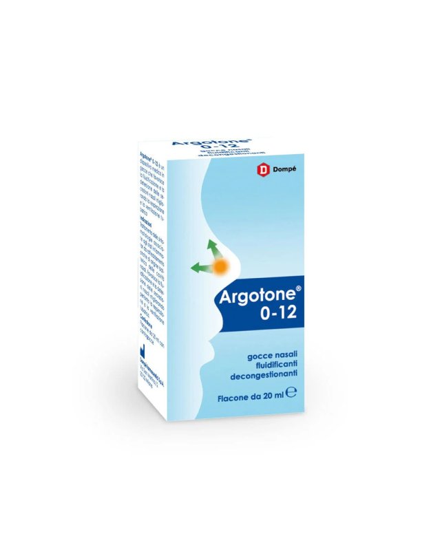 Gocce Nasali Argotone 0-12 Fluidificanti 20 ml, Decongestionanti Gocce Nasali Argotone 0-12 Fluidificanti 20 ml, Decongestionanti