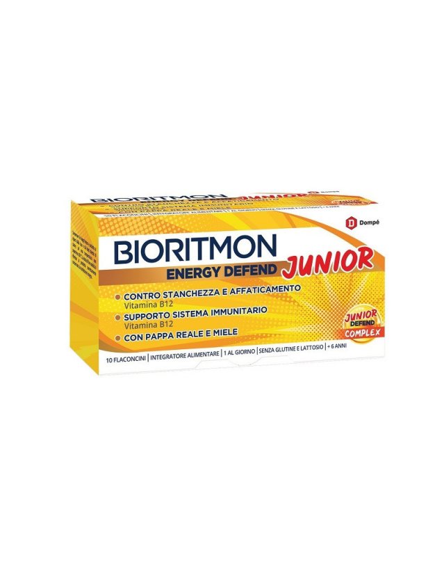 Energy Defend Junior 10 flaconcini x 10ml &ndash; Energia e Difese Immunitarie Bambini