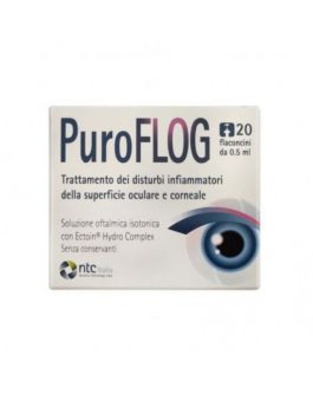 Puroflog Soluzione Oftalmica 20 flaconcini - Occhi Irritati