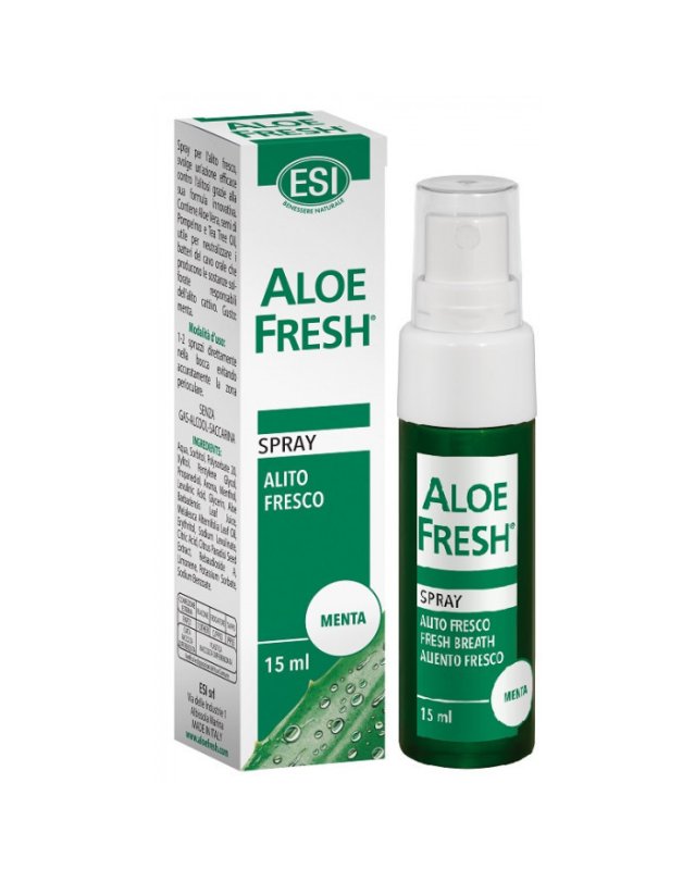 Aloe Fresh ESI Spray 15 ml - Alito Fresco e Rinfrescante Aloe Fresh ESI Spray 15 ml - Alito Fresco e Rinfrescante