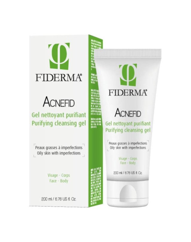 Acnefid Gel Detergente Purificante 200 ml - Pelle Impura e Acne Acnefid Gel Detergente Purificante 200 ml - Pelle Impura e Acne