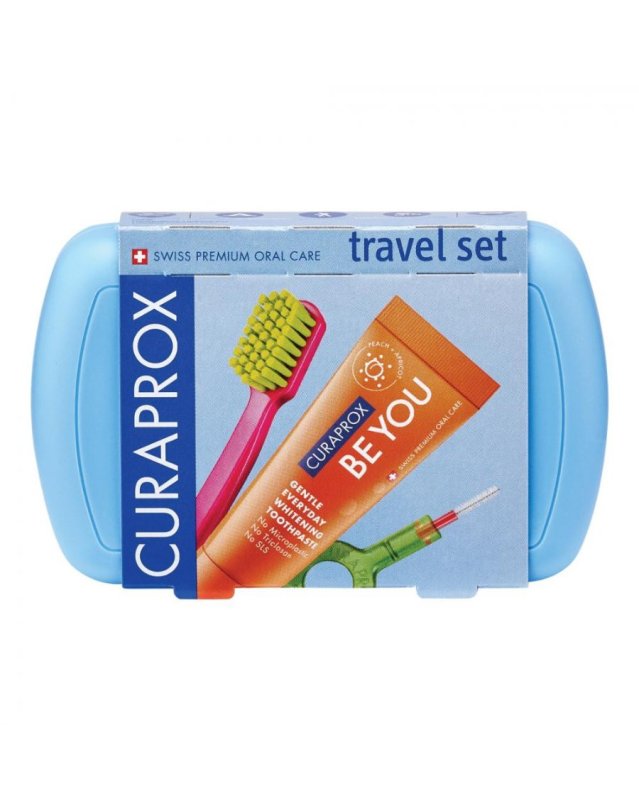 Kit Igiene Orale da Viaggio - Spazzolino, Dentifricio e Scovolini Kit Igiene Orale da Viaggio - Spazzolino, Dentifricio e Scovolini