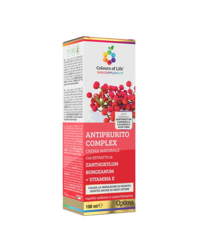 Antiprurito Complex Crema 100ml &ndash; Lenitiva per Prurito e Pelle Sensibile