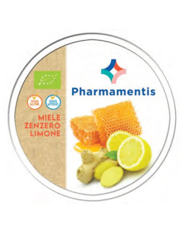 Caramelle Bio Miele, Zenzero e Limone 50g - Benessere Naturale Caramelle Bio Miele, Zenzero e Limone 50g - Benessere Naturale