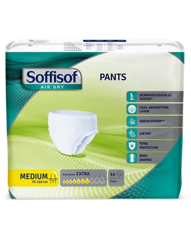 Air Dry Pants Extra Taglia M 14 Pezzi &ndash; Incontinenza Adulti