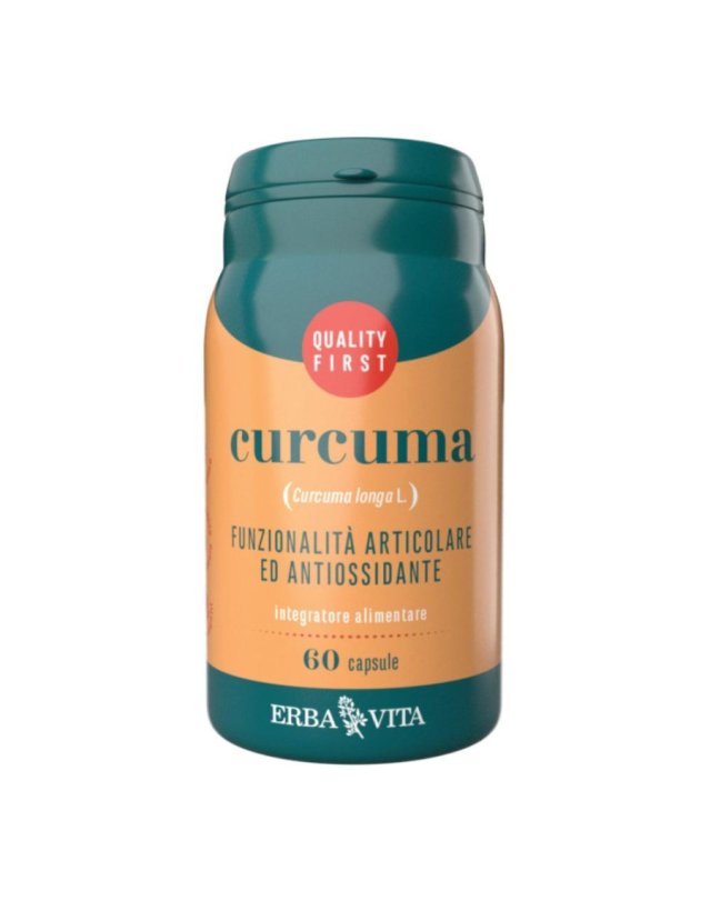 Curcuma 60 Capsule - Funzionalità Articolare e Antiossidante Curcuma 60 Capsule - Funzionalità Articolare e Antiossidante